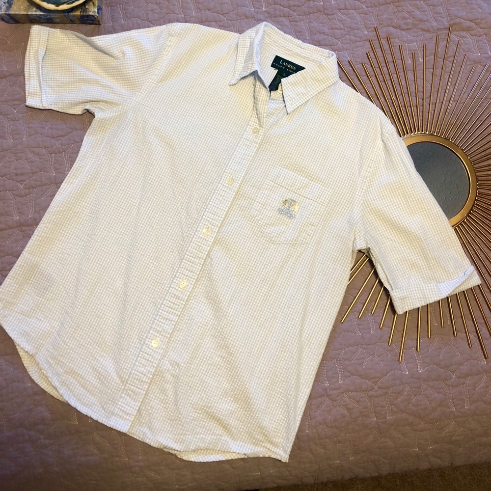 Lauren Ralph Lauren Button Down Blouse